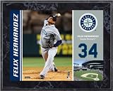 Felix Hernandez Seattle Mariners 8x10 Color Plaque