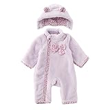 ニシキ P2913 スウィートガール 取外しフード付きボアオール 80cm パープル・P2913PR80