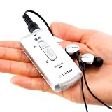 ビクターステレオ型集音器「みみ楽」　充電池2本付き！聴こえのプロVictor開発、雑音を抑えた集音器