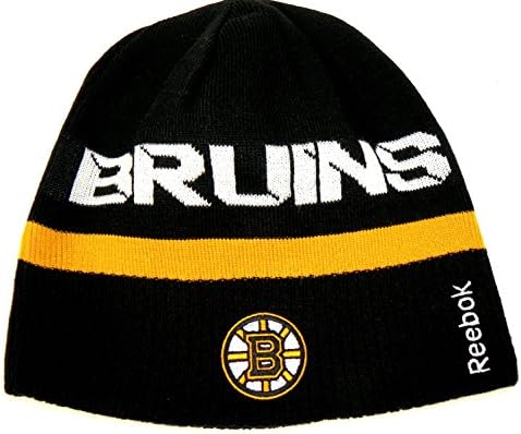 Boston Bruins NHL Player Reversible Knit Beanie Hat