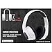 Power Advantage E-00538-0 Dubz Headphone 2 Hybrid Hi Definition Headphones with 4 Speakers & Phone Mic Switch Cord, White