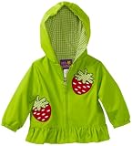 Pink Platinum Baby-girls Infant Zip Front Strawberry Jacket