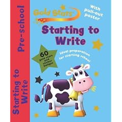 Gold Stars Pre-School Workbook: Starting to Write (Pre School Gold Stars)