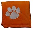 Clemson Tigers Embroidered Fleece Throw (50 x 70-inch)