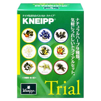 クナイプバスソルト　トライアルセット　４０ｇ×９袋入