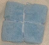 Sky Microfiber Berber Baby Blanket with Satin Border - 30 x 40