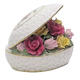 Royal Albert Old Country Rose Musical Basketweave Heart