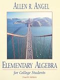 Elementary Algebra for College Students