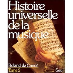 Histoire universelle de la musique Tome 2