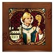 St Peter on a Framed Tile