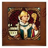 St Peter on a Framed Tile