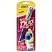 BIC DUO Ball Pen / Highlighter - Blue, Six - 1 Count Packs (6 Pen/Highlighters)