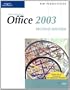 New Perspectives on Microsoft Office 2003 Brief, Second Edition (New Perspectives (Course Technology Paperback))