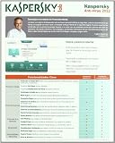 Kaspersky Antivirus 2012  3 licencias - renovación - 1 año