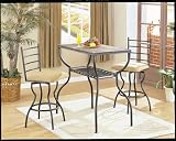 Stone Bar Table Set By Acme Furniture