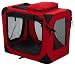 Pet Gear Home 'N Go Deluxe Soft-Sided Pet Crate, Small, Red Poppy