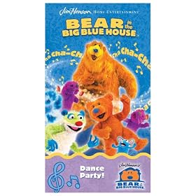 Bear in the Big Blue House - Dance Party [VHS]