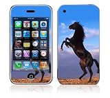 Animal Mustang Horse Decorative Skin Cover Decal Sticker for Apple 3G iPhone / iPhone 3GS 3G S