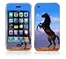 Animal Mustang Horse Decorative Skin Cover Decal Sticker for Apple 3G iPhone / iPhone 3GS 3G S