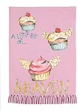 Julia Junkin A Little Bit of Heaven Kitchen Towel, Pink
