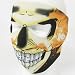 New Flaming Skull Neoprene Winter Full Face Mask W Nose Mouth Vents