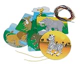 Dot 2 Dot Lacing A-Z Alphabet Animals