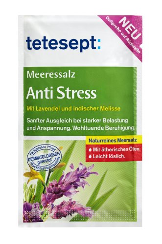 Tetesept Meeressalzbad Anti Stress, 5er Pack 