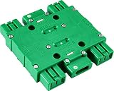 【寺田電機製作所】 ハーネスジョイントボックス 4分岐(緑) 5個入り AHJ80004G-J5