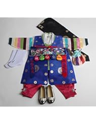 Apparel: Korean hanbok boys babys ORIGINAL DOLBOK 1ST BIRTHDAY traditional costumes - hanbok store