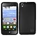 Huawei Vision 3 LTE Case, Slim Gel Cover Case Black + Screen Protector
