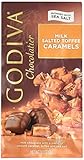Godiva Milk Chocolate Salted Toffee Caramels 3.3 Oz