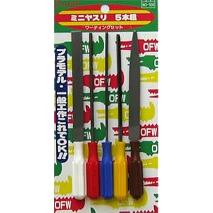 【クリックで詳細表示】OFW ミニヤスリセット 5PC BO-100