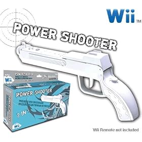 Wii Power Shooter Controller with Vibration Feedback