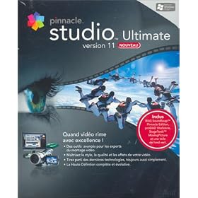 Pinnacle Studio Ultimate - (version 11 ) - ensemble complet - 1 utilisateur - DVD - Win - fran�ais