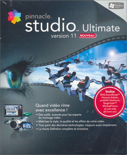 Pinnacle Studio Ultimate - v11 (1 poste)