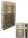 Napa Valley Wine M10CD-WR Column Kit Wine Rack, Unstained