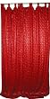 2 Arterian Red Art Silk Drapes / Curtains 108"