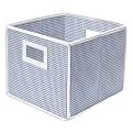 Badger Basket Company Folding Basket and Storage Cube in Blue
