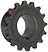 Martin 4016 Roller Chain Coupling, Sintered Steel, Inch, 16 Teeth, 1 3/16" Bore, 3 1/32" OD, 1 1/8" Length, 5000 rpm Max Rotational Speed, 1/4" x 1/8" Keyway