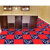 BSS - Houston Texans NFL Team Logo Carpet Tiles