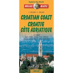Croatian Coast: Adriatic Coast, Istria (Nelles Maps)