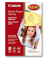 Canon Photo Paper Glossy, 4 x 6 Inches, 100 Sheets (0775B022)