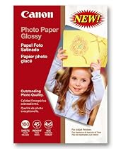 Canon Photo Paper Glossy, 4 x 6 Inches, 100 Sheets (0775B022)