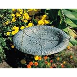 Oakleaf Design Hanging Birdbath, Verdigris by White Hall