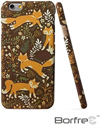 iPhone 6S Case / iPhone 6 Case, 【Foxes in Forest】 from Midsummer Night's Dream Series - Free Glass Screen Protector &amp;Glow in the Dark