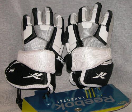 Reebok Lacrosse 12" Player Gloves 3k - Grey/Black/White