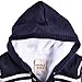 ZOEREA Infant Newborn Baby Romper Sweaters Velvet Knitted Hooded Striped
