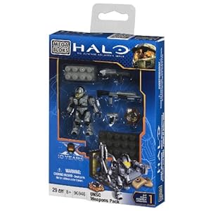 Mega Bloks Halo Unsc Silver Cqb