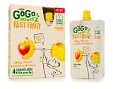 Materne gogo squeez squeezable fast Fruit pouches, Apple, Peach, Passion Fruit 16.8oz (890000001882)