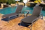 Tortuga Tuscan Lorne 2 Chaise Lounges w/table|TLCLT-02